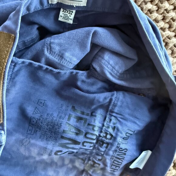 Todd Snyder Men's Slim Jeans in Blue - Picture 9 of 12